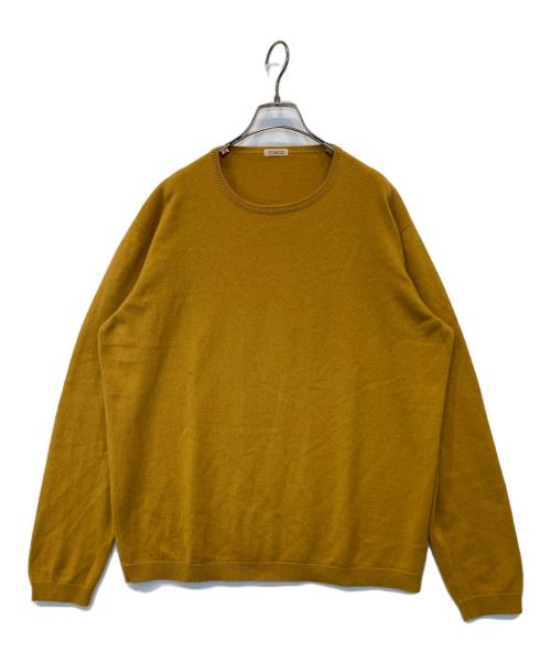 MALO（マーロ）MALO (マーロ) カシミヤニット イエロー サイズ:サイズ表記がないため不明の古着・服飾アイテム