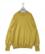 angus of scotlandアンガス オブ スコットランド）の古着「ラグランニット」｜イエロー