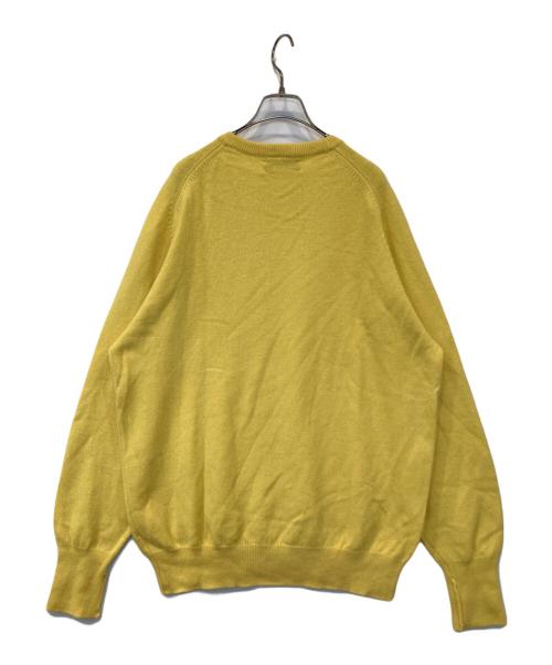 angus of scotland（アンガス オブ スコットランド）Angus of Scotland (アンガス オブ スコットランド) ラグランニット イエロー サイズ:表記がないため不明の古着・服飾アイテム