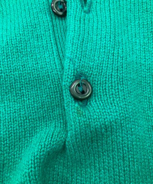 smith&telford（スミス＆テルフォールド）Smith&Telford (スミス＆テルフォールド) ニットポロシャツ グリーン サイズ:表記がないため不明の古着・服飾アイテム