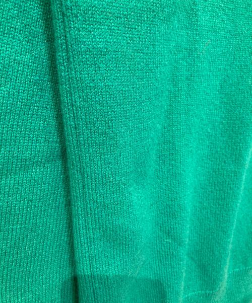 smith&telford（スミス＆テルフォールド）Smith&Telford (スミス＆テルフォールド) ニットポロシャツ グリーン サイズ:表記がないため不明の古着・服飾アイテム