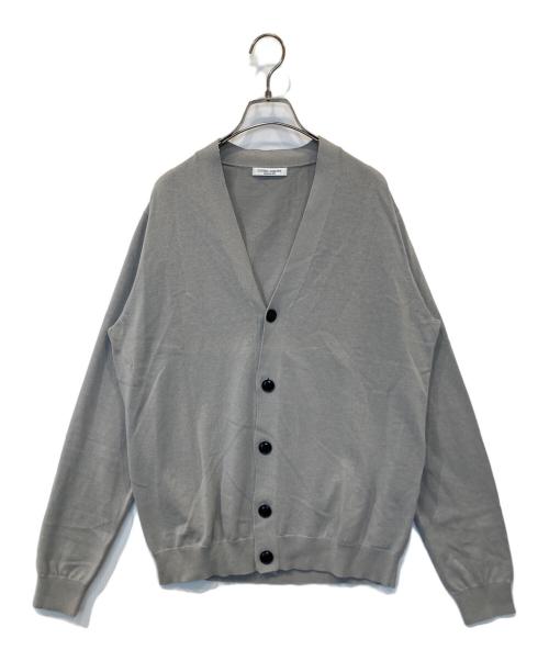 UNITED ARROWS（ユナイテッドアローズ）UNITED ARROWS (ユナイテッドアローズ) コットン ハイゲージ カーディガン 1113-106-4088 ライトグレー サイズ:Lの古着・服飾アイテム