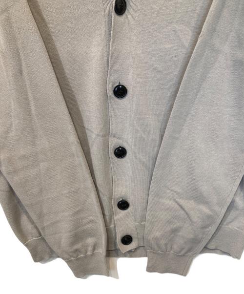 UNITED ARROWS（ユナイテッドアローズ）UNITED ARROWS (ユナイテッドアローズ) コットン ハイゲージ カーディガン 1113-106-4088 ライトグレー サイズ:Lの古着・服飾アイテム