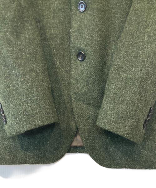 SHIPS（シップス）SHIPS (シップス) テーラードジャケット グリーン サイズ:48の古着・服飾アイテム
