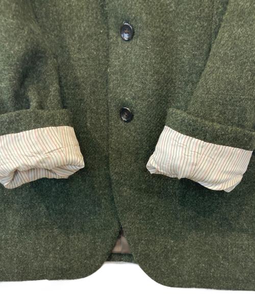 SHIPS（シップス）SHIPS (シップス) テーラードジャケット グリーン サイズ:48の古着・服飾アイテム