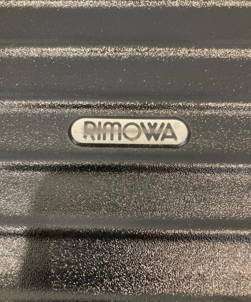 RIMOWA（リモワ）RIMOWA (リモワ) キャリーバッグ ブラックの古着・服飾アイテム