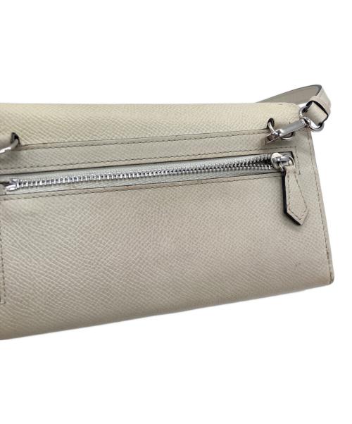 bonaventura（ボナベンチュラ）BONAVENTURA (ボナベンチュラ) ノブレッサ ウォレットポシェット アイボリーの古着・服飾アイテム