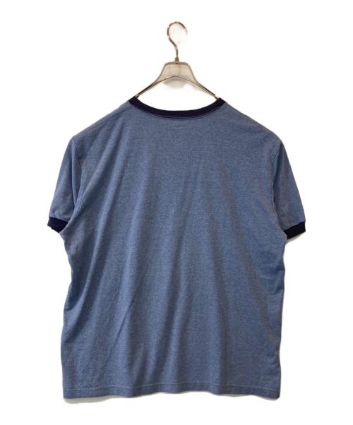 DISNEY（ディズニー）DISNEY (ディズニー) リンガーTシャツ ネイビー サイズ:XLの古着・服飾アイテム