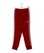 adidasアディダス）の古着「トラックパンツ　S92664」｜レッド