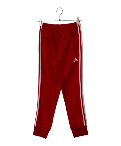 adidas（アディダス）adidas (アディダス) トラックパンツ　S92664 レッド サイズ:S 未使用品の古着・服飾アイテム