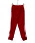 adidas (アディダス) トラックパンツ　S92664 レッド サイズ:S 未使用品：4000円