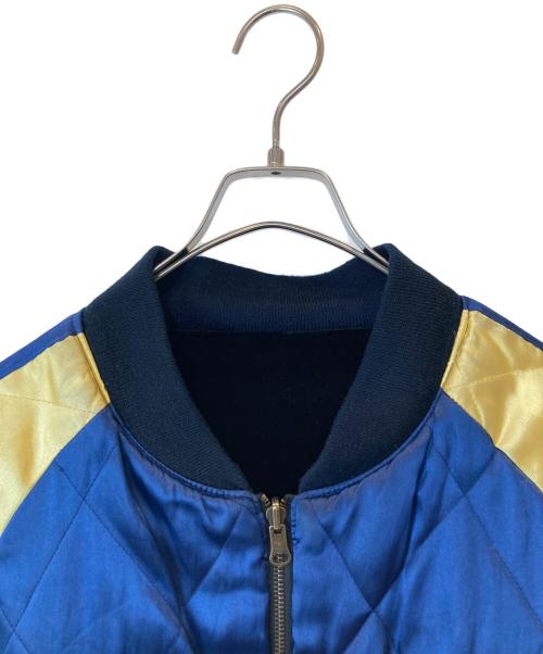 AVIREX（アヴィレックス）AVIREX (アヴィレックス) リバーシンブル別珍ベロアサテン虎刺繍スカジャン　223600 ブラック サイズ:Mの古着・服飾アイテム