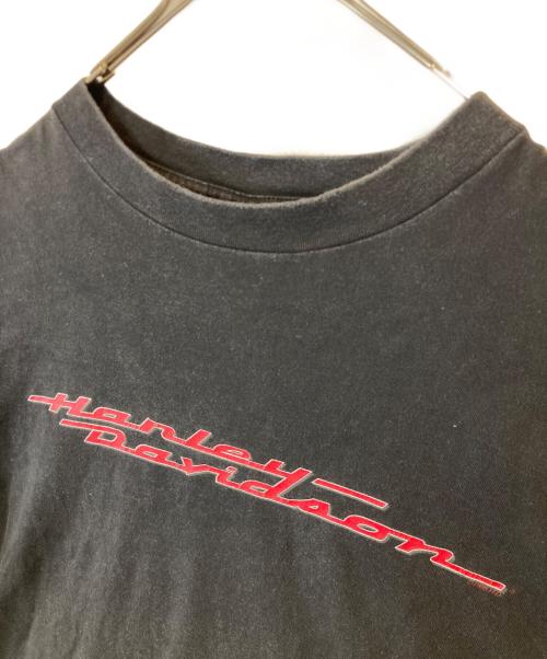 HARLEY-DAVIDSON（ハーレーダビッドソン）HARLEY-DAVIDSON (ハーレーダビッドソン) プリントTシャツ ブラック サイズ:XLの古着・服飾アイテム