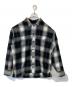 Calvin Klein Jeans（カルバンクラインジーンズ）の古着「チェックシャツ　ZM02895」｜ブラック×ホワイト