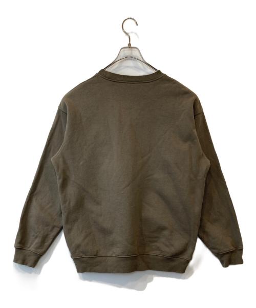 Dime（ダイム）Dime (ダイム) ロゴスウェット カーキ サイズ:Mの古着・服飾アイテム
