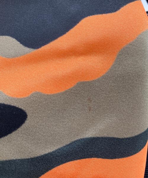 PORTER（ポーター）PORTER (ポーター) BALLOONSAC PS CAMO ver. 384-18192 バッグ オレンジ×ブラックの古着・服飾アイテム