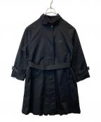 FRED PERRYフレッドペリー）の古着「スタンドカラーコート　F6297」｜ブラック