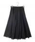 UNITED ARROWS（ユナイテッドアローズ）の古着「シアーフレアスカート 1524-162-4608」｜ブラック