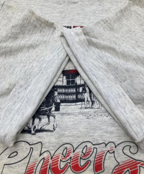 SoF Tee（ソフ ティー）SoF Tee (ソフ ティー) プリントTシャツ グレー サイズ:Lの古着・服飾アイテム