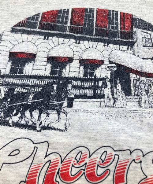 SoF Tee（ソフ ティー）SoF Tee (ソフ ティー) プリントTシャツ グレー サイズ:Lの古着・服飾アイテム