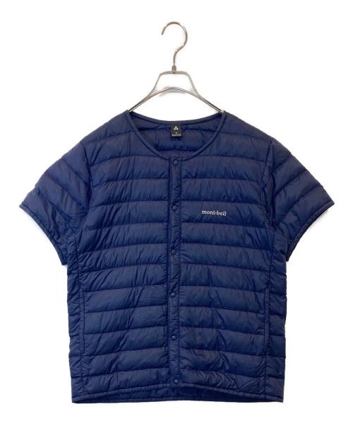 mont-bell（モンベル）mont-bell (モンベル) スペリオダウン ラウンドネックT ネイビー サイズ:Sの古着・服飾アイテム