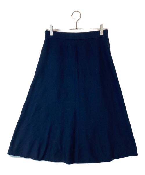 自由区（ジユウク）自由区 (ジユウク) VERY (ヴェリィ) SUPPLE LACE KNIT セットアップ OPWMKM6252 ネイビー サイズ:40の古着・服飾アイテム