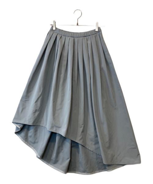 THREE SQUARE（スリースクエア）THREE SQUARE (スリースクエア) ロングスカート スカイブルー サイズ:FREEの古着・服飾アイテム