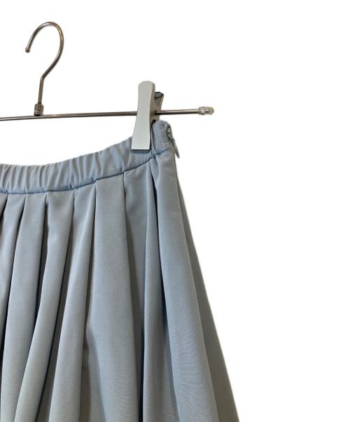 THREE SQUARE（スリースクエア）THREE SQUARE (スリースクエア) ロングスカート スカイブルー サイズ:FREEの古着・服飾アイテム