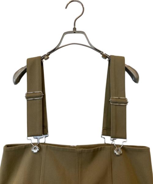 allureville（アルアバイル）allureville (アルアバイル) サスペンダースカート 202320-11-290-11-020 ブラウン サイズ:2の古着・服飾アイテム