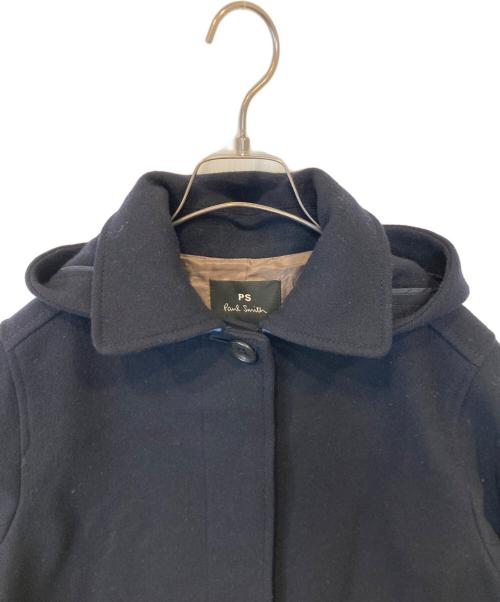 PAUL SMITH（ポールスミス）Paul Smith (ポールスミス) フーデッドコート ブラック サイズ:40の古着・服飾アイテム