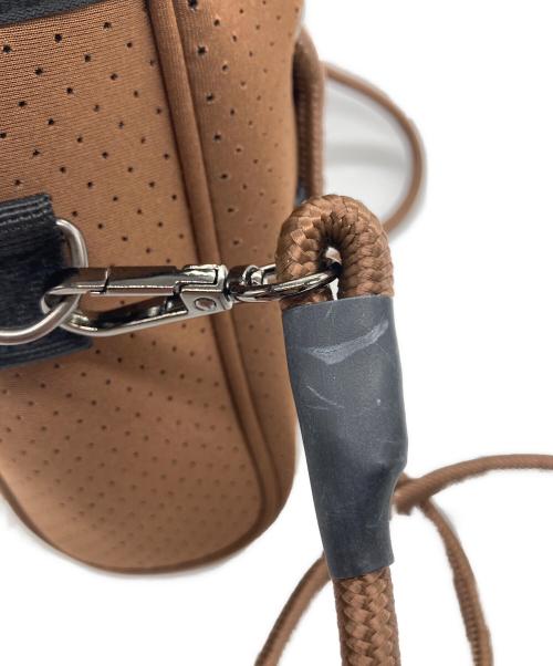 willow bay（ウィローベイ）Willow Bay (ウィローベイ) NEOPRENE BAG ブラウンの古着・服飾アイテム