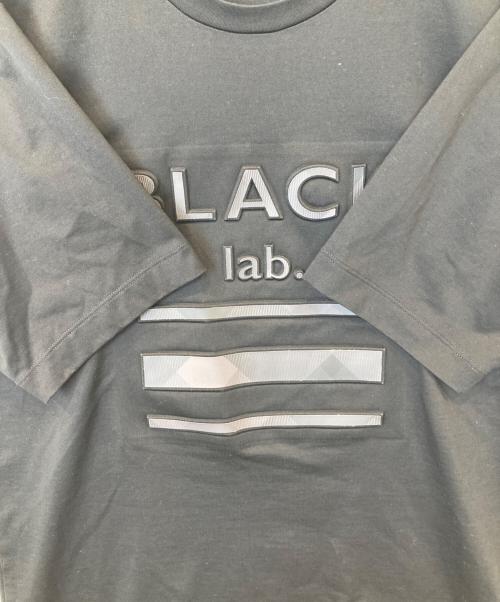 BLACK LABEL CRESTBRIDGE（ブラックレーベル クレストブリッジ）BLACK LABEL CRESTBRIDGE (ブラックレーベル クレストブリッジ) ロゴカットソー 51P25-515-09 ブラック サイズ:Mの古着・服飾アイテム