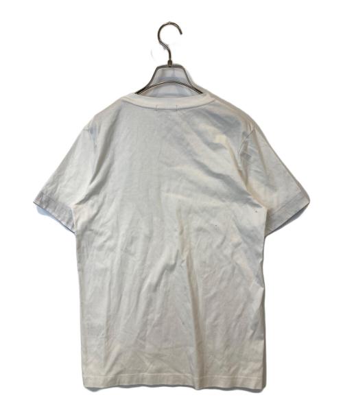 BLACK LABEL CRESTBRIDGE（ブラックレーベル クレストブリッジ）BLACK LABEL CRESTBRIDGE (ブラックレーベル クレストブリッジ) VネックTシャツ 51P48-338-02 ホワイト サイズ:Mの古着・服飾アイテム