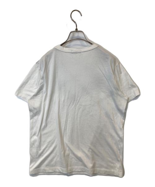 BLACK LABEL CRESTBRIDGE（ブラックレーベル クレストブリッジ）BLACK LABEL CRESTBRIDGE (ブラックレーベル クレストブリッジ) グラデーションTシャツ 51P04-203-02 ホワイト サイズ:Lの古着・服飾アイテム