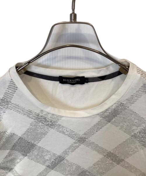 BLACK LABEL CRESTBRIDGE（ブラックレーベル クレストブリッジ）BLACK LABEL CRESTBRIDGE (ブラックレーベル クレストブリッジ) グラデーションTシャツ 51P04-203-02 ホワイト サイズ:Lの古着・服飾アイテム
