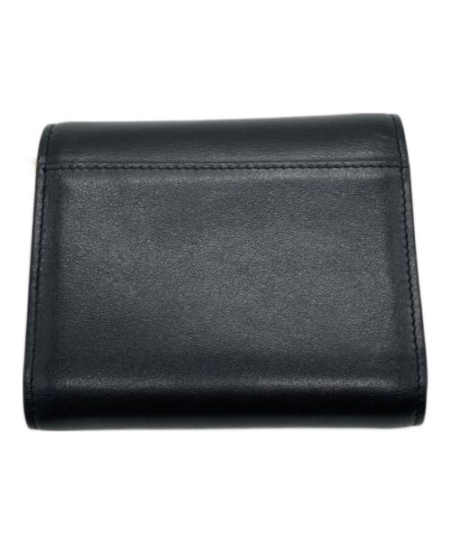 Christian Louboutin（クリスチャン・ルブタン）Christian Louboutin (クリスチャン・ルブタン) ELISA 3つ折り財布 ブラックの古着・服飾アイテム