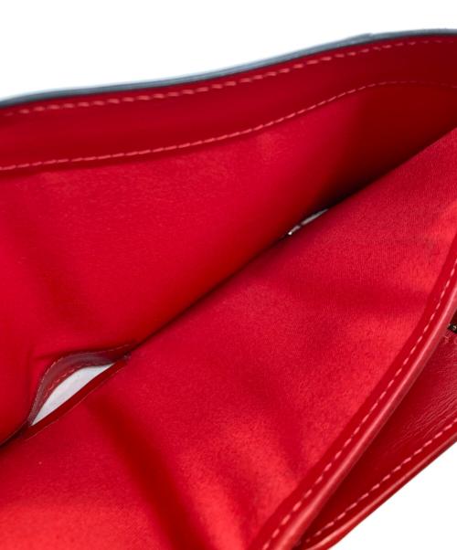Christian Louboutin（クリスチャン・ルブタン）Christian Louboutin (クリスチャン・ルブタン) ELISA 3つ折り財布 ブラックの古着・服飾アイテム
