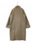 La TOTALITE (ラ ト―タリテ) ウールナイロン スタンドカラーコート　22020140888040 ベージュ サイズ:38：5000円