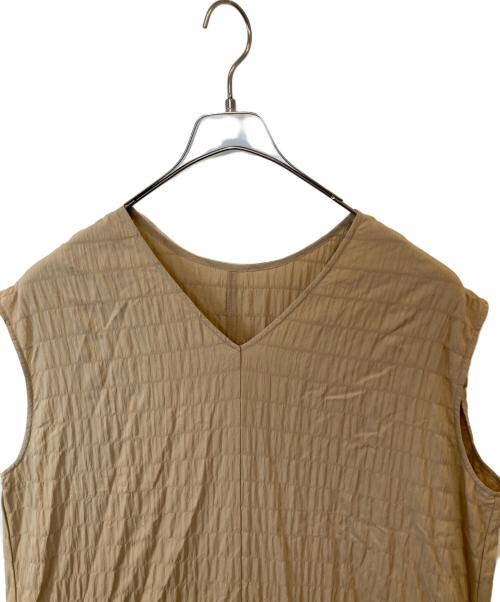 BLACK by moussy（ブラックバイマウジー）BLACK by moussy (ブラックバイマウジー) 2way one piece　070GS033-0340 ベージュ サイズ:FREEの古着・服飾アイテム