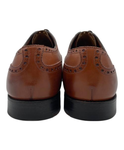 Edward Green（エドワードグリーン）Edward Green (エドワードグリーン) カドガンセミブローグシューズ 28061 ブラウン サイズ: 7 7 1/2 E ラスト:202の古着・服飾アイテム