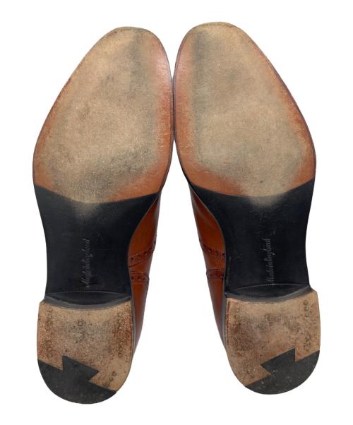 Edward Green（エドワードグリーン）Edward Green (エドワードグリーン) カドガンセミブローグシューズ 28061 ブラウン サイズ: 7 7 1/2 E ラスト:202の古着・服飾アイテム