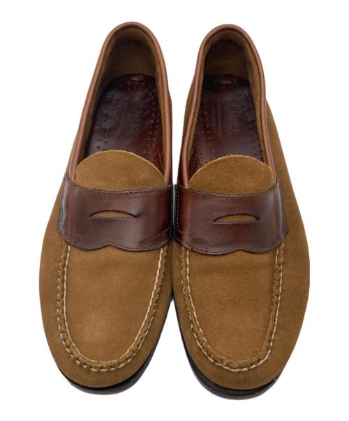 G.H.BASS（ジーエイチバス）G.H.BASS (ジーエイチバス) ローファー　714935 ブラウン サイズ: 8Dの古着・服飾アイテム