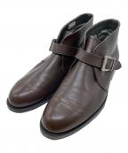 REGALリーガル）の古着「モンクストラップシューズ」｜ブラウン