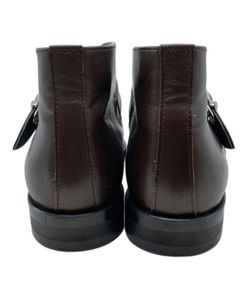 REGAL（リーガル）REGAL (リーガル) モンクストラップシューズ ブラウン サイズ:25.0の古着・服飾アイテム