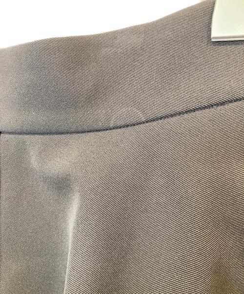 BABYLONE（バビロン）BABYLONE (バビロン) バルキーツイルフレアスカート　2460010661 ブラウン サイズ:38の古着・服飾アイテム