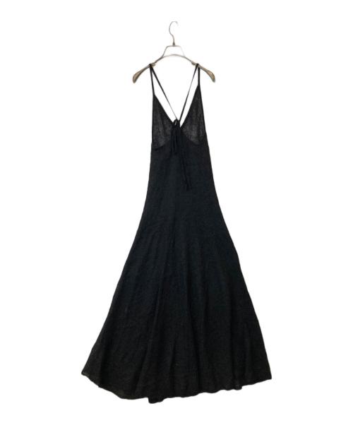 HARDY NOIR（アルディーノアール）HARDY NOIR (アルディーノアール) キャミソールワンピース ブラック サイズ:FREEの古着・服飾アイテム