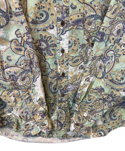 CHAPS RALPH LAUREN（チャップス ラルフローレン）CHAPS RALPH LAUREN (チャップス ラルフローレン) 総柄シャツ ベージュ サイズ:Lの古着・服飾アイテム