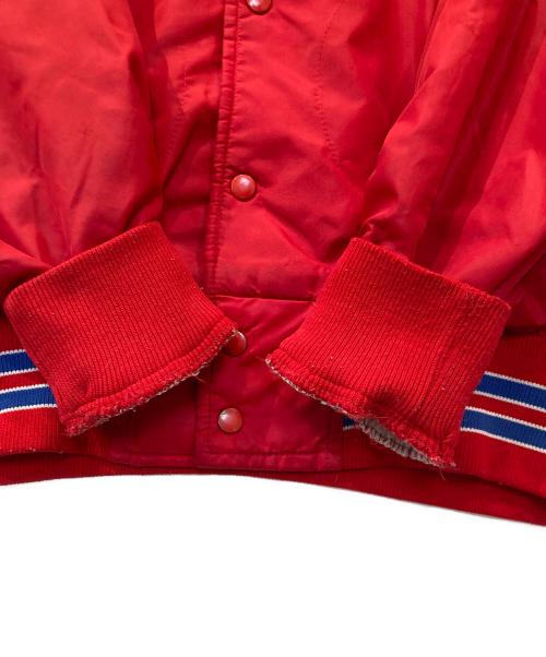 Pla-Jac（プラジャック）Pla-Jac (プラジャック) スタジャン レッド サイズ:Lの古着・服飾アイテム