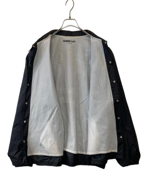 X-LARGE（エクストララージ）X-LARGE (エクストララージ) X-girl (エックスガール) コーチジャケット ブラック サイズ:Lの古着・服飾アイテム