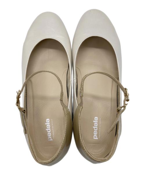 asics（アシックス）asics (アシックス) Pedala アイボリー サイズ:23.5cmの古着・服飾アイテム